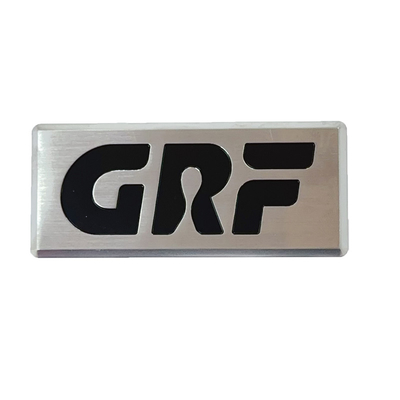 Logotipo de alta qualidade Fabricação profissional de sinais metálicos personalizados