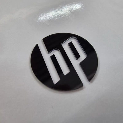 Logotipo de material PET de forma personalizada para sua marca personalizada