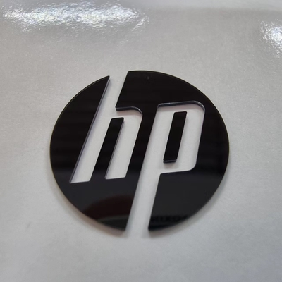 Logotipo de material PET de forma personalizada para sua marca personalizada