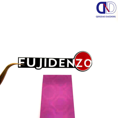 Material PET personalizado para várias categorias de logotipos OEM