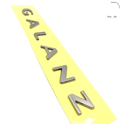 Nickel Silver Ultra-Fino Metal Logo Adesivo Adesivo para a produção personalizada Dawlance