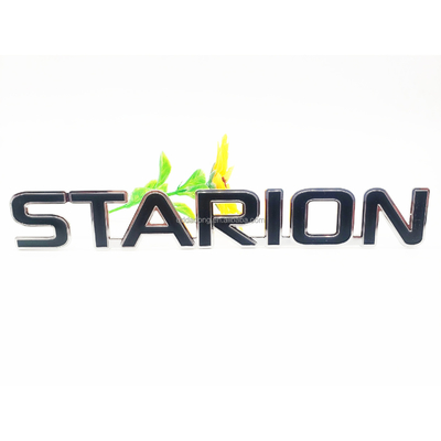 OEM Customizado Electroformed Nickel Embossed Metal Logo Production Embalagem Impressão