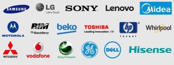 Logotipo personalizado Adesivo PET aceito para fabricação de computadores Design OEM