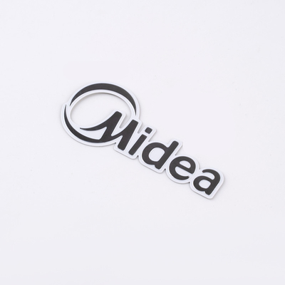 Logotipo de metal de alumínio oco personalizado para estratégias e soluções de marca exclusivas