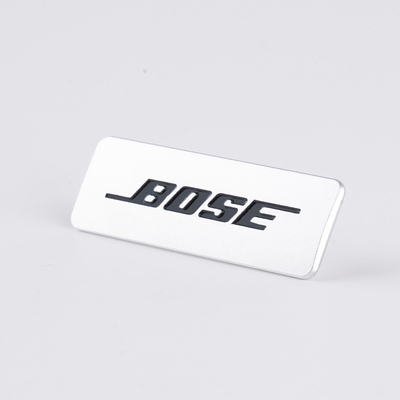 Logotipo elétrico de níquel ultra fino com cor personalizada e 100% QC ou teste garantido