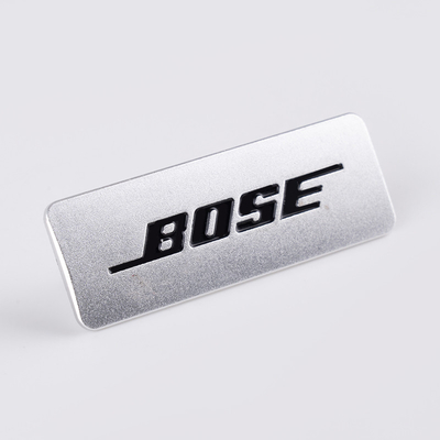 Logotipo elétrico de níquel ultra fino com cor personalizada e 100% QC ou teste garantido