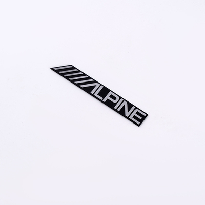 Eco-friendly Nickel Silver Metal Logos Directamente OEM Forma e cor