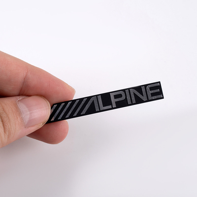 Eco-friendly Nickel Silver Metal Logos Directamente OEM Forma e cor