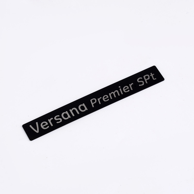 Logotipos de metal Produção personalizada para embalagens personalizadas Instalação OEM