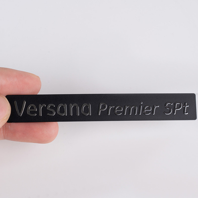 Logotipos de metal Produção personalizada para embalagens personalizadas Instalação OEM