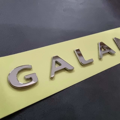 OEM Logotipo de metal ultra fino de níquel personalizado para aparelhos domésticos eletrônicos ecológicos