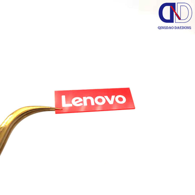 Logotipo personalizado Aceito Acrílico Lenovo placa de identificação Adesivo para necessidades personalizadas