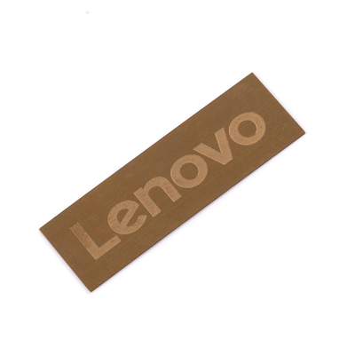 Placa de metal de alto brilho personalizada para aparelhos elétricos Instalação OEM