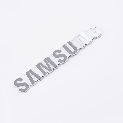 Embalagem Impressão de placas metálicas com sinais e logotipos eletróformados personalizados