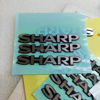 Eco-friendly e OEM Instalação Electroformed Logo Metal Nickel Profissional