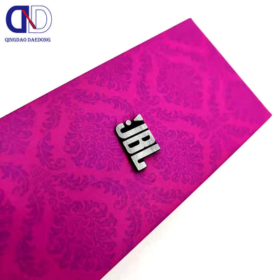 Fabricação profissional de logotipo personalizado de níquel metálico eletrogravado para o mercado OEM