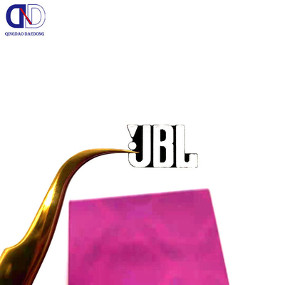 Fabricação profissional de logotipo personalizado de níquel metálico eletrogravado para o mercado OEM