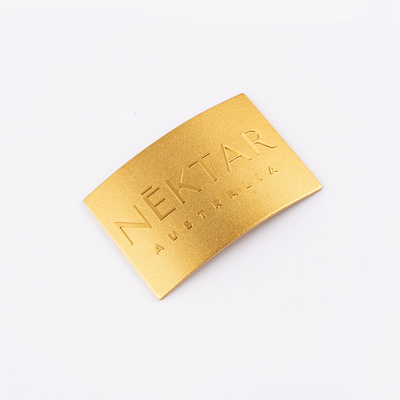 Logotipo personalizado de aço inoxidável placa de identificação resistente à corrosão para aplicações
