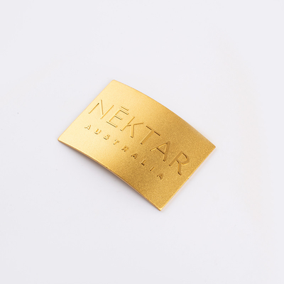 Logotipo personalizado de aço inoxidável placa de identificação resistente à corrosão para aplicações