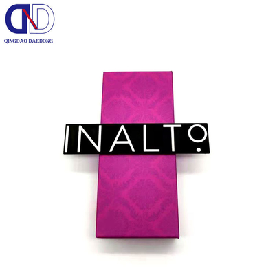 Logotipo personalizado para placas de metal Saab Eco-friendly Niquel Electroformed porta luz
